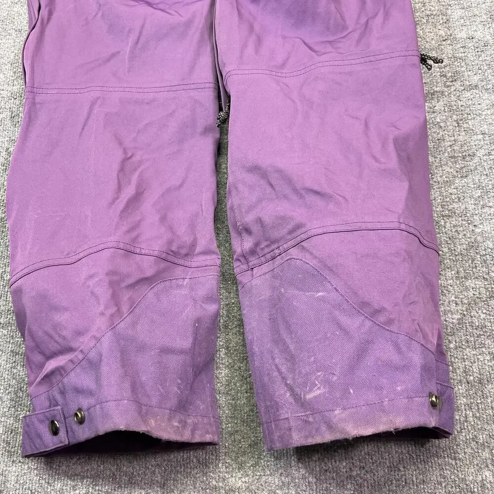 Flylow Snow Pants Womens Medium Purple Waterproof Ski Snowboard Zip Pockets - Picture 6 of 16